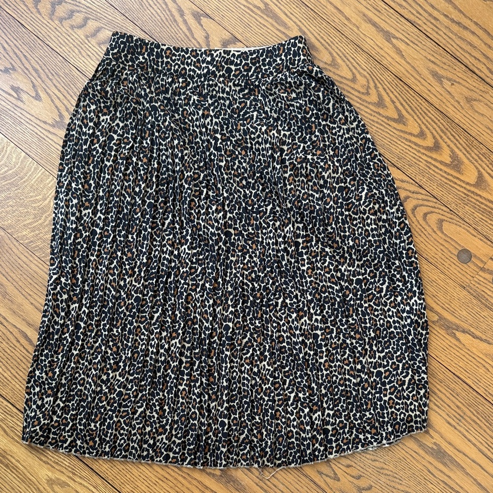 JCrew Leopard Print Women's Skirt